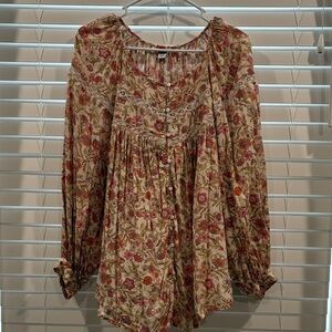 🌸3/$15🌸 Old Navy Floral Print Women's Top—Size 2x